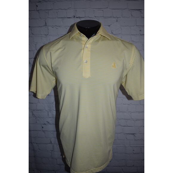 Turtleson Golf Polo Shirt Mens Size Small Polyester Performance Ansley Golf Club - Picture 8 of 8